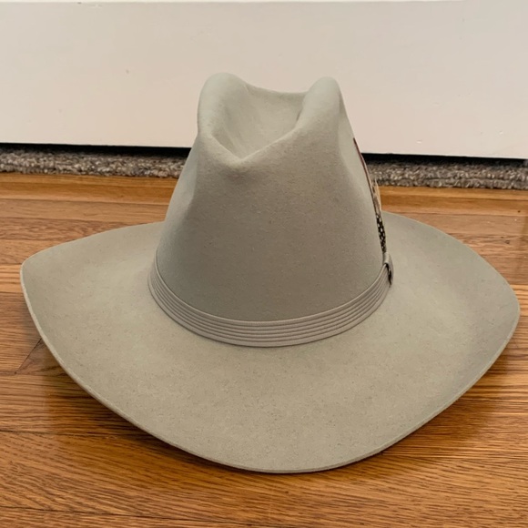Vintage 101 Ranch Beaver Felt Cowboy Hat-Size 6 7/8 - Picture 3 of 13